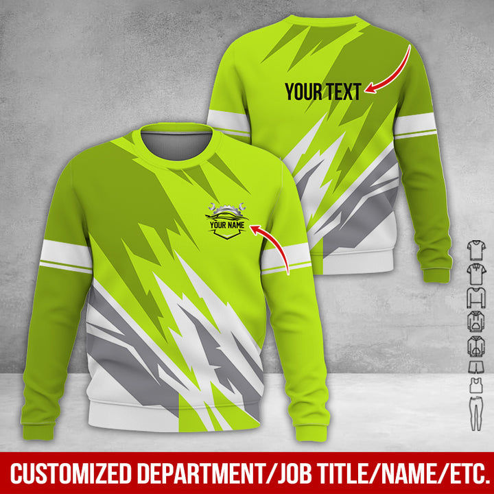 Customized Name And Color All Over Printed Clothes AP061