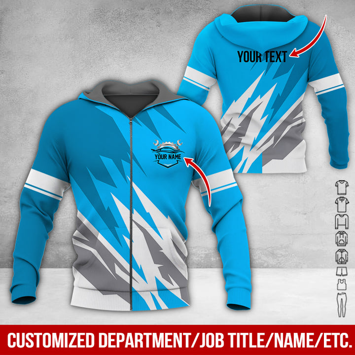 Customized Name And Color All Over Printed Clothes AP061