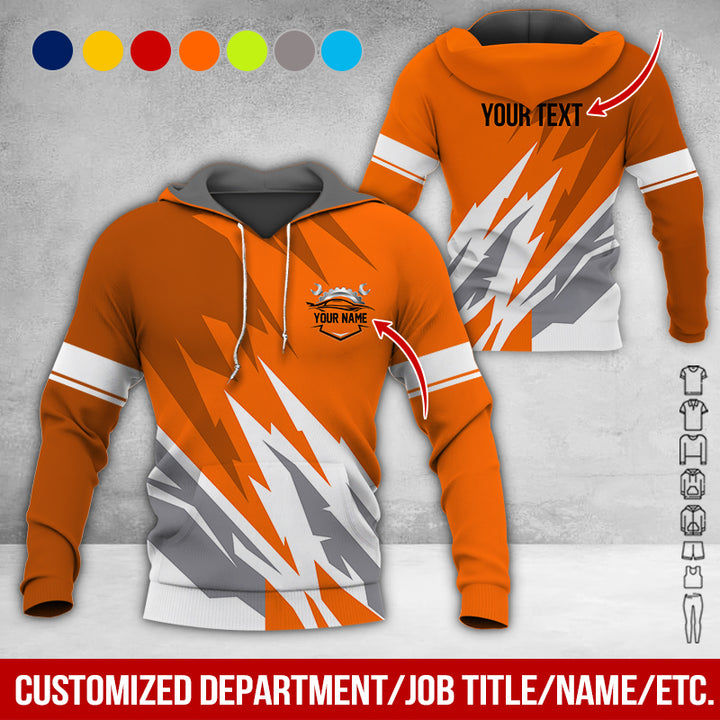 Customized Name And Color All Over Printed Clothes AP061