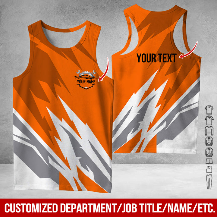 Customized Name And Color All Over Printed Clothes AP061
