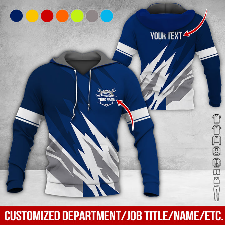 Customized Name And Color All Over Printed Clothes AP061