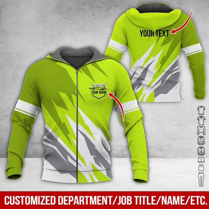 Customized Name And Color All Over Printed Clothes AP061