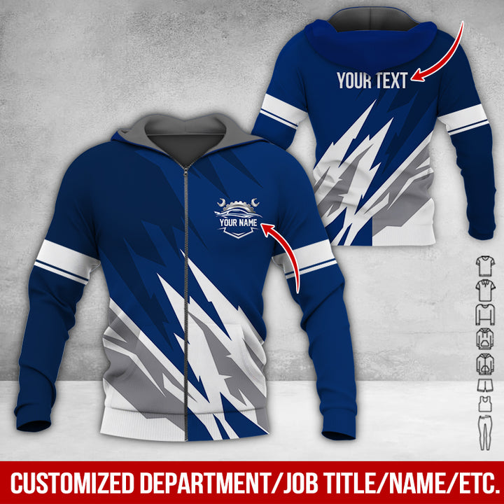Customized Name And Color All Over Printed Clothes AP061