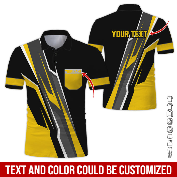 Pocket-Custom Text Uniform Full Colors All Over Printed Clothes GE894