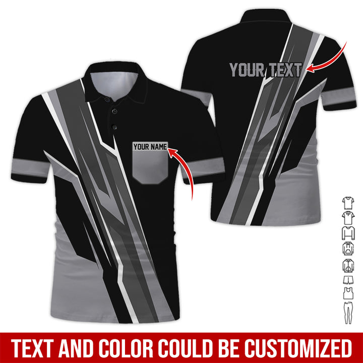 Pocket-Custom Text Uniform Full Colors All Over Printed Clothes GE894