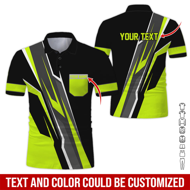 Pocket-Custom Text Uniform Full Colors All Over Printed Clothes GE894