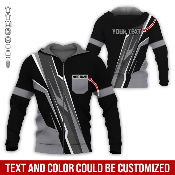 Pocket-Custom Text Uniform Full Colors All Over Printed Clothes GE894