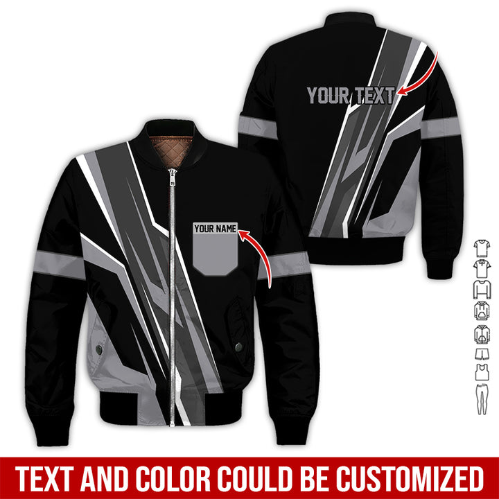 Pocket-Custom Text Uniform Full Colors All Over Printed Clothes GE894