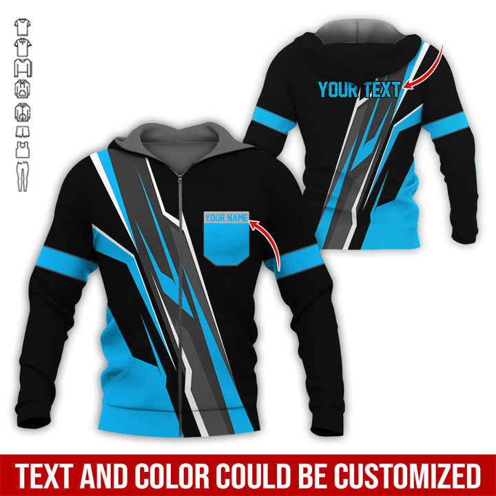 Pocket-Custom Text Uniform Full Colors All Over Printed Clothes GE894