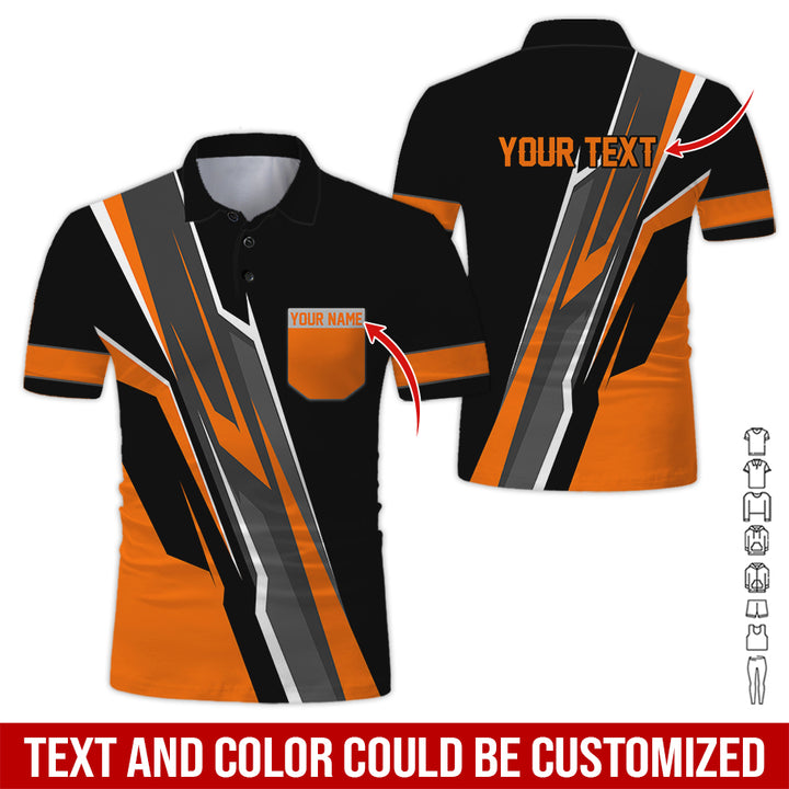 Pocket-Custom Text Uniform Full Colors All Over Printed Clothes GE894