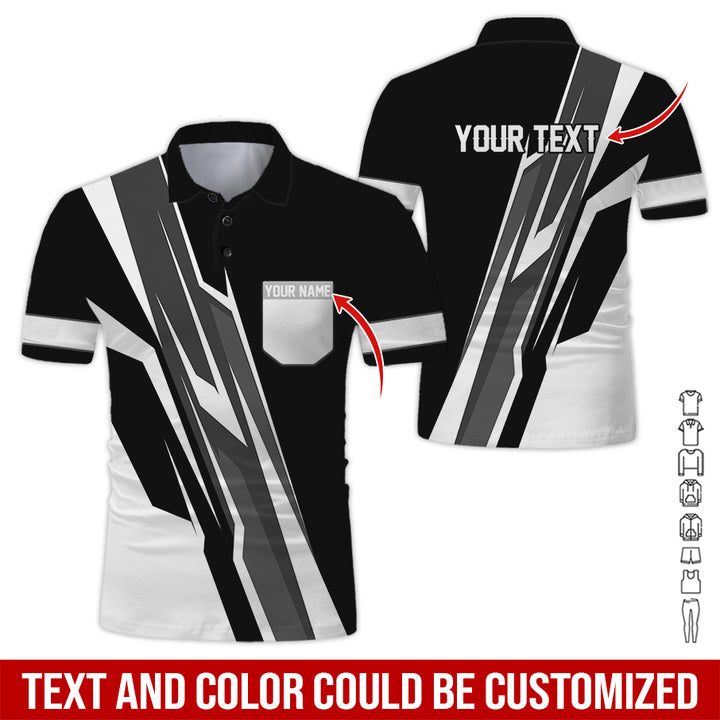 Pocket-Custom Text Uniform Full Colors All Over Printed Clothes GE894