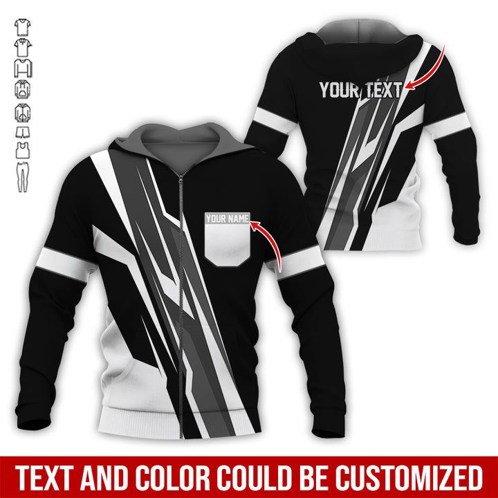 Pocket-Custom Text Uniform Full Colors All Over Printed Clothes GE894