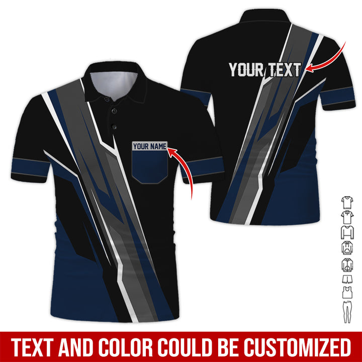 Pocket-Custom Text Uniform Full Colors All Over Printed Clothes GE894