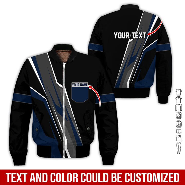 Pocket-Custom Text Uniform Full Colors All Over Printed Clothes GE894
