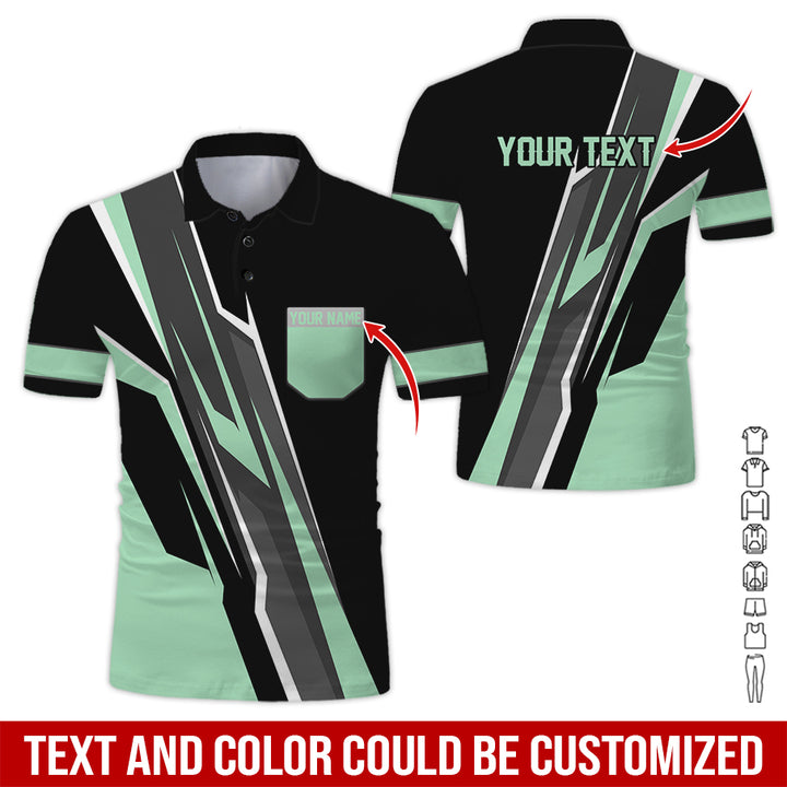 Pocket-Custom Text Uniform Full Colors All Over Printed Clothes GE894