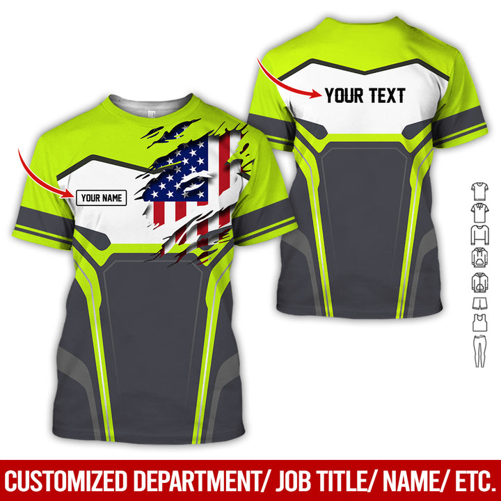 Custom Text Uniform Full Colors All Over Printed Clothes SH947