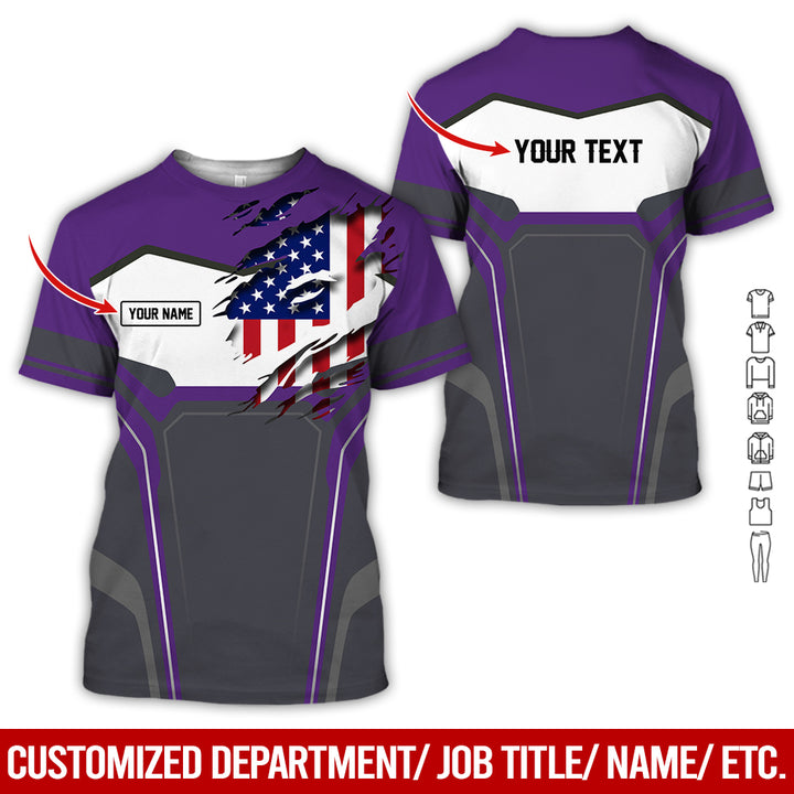 Custom Text Uniform Full Colors All Over Printed Clothes SH947