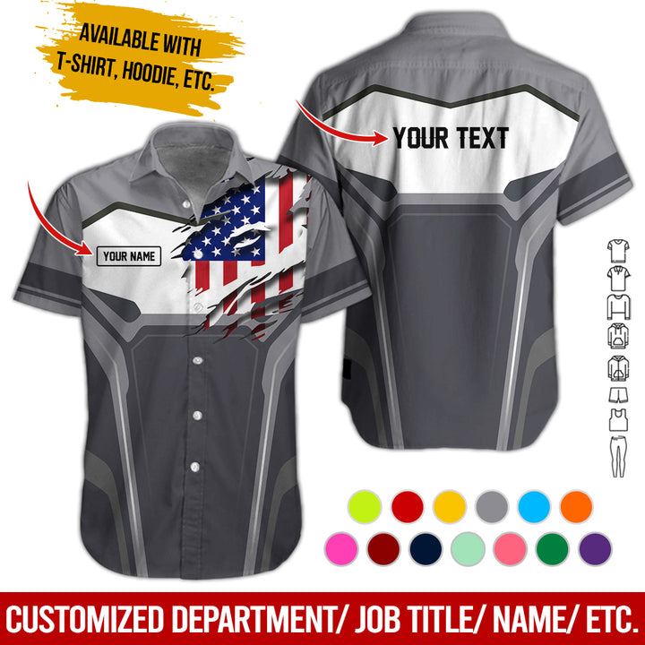 Custom Text Uniform Full Colors All Over Printed Clothes SH947