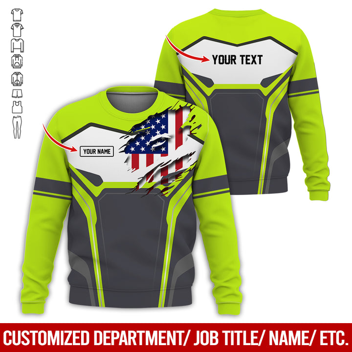 Custom Text Uniform Full Colors All Over Printed Clothes SH947