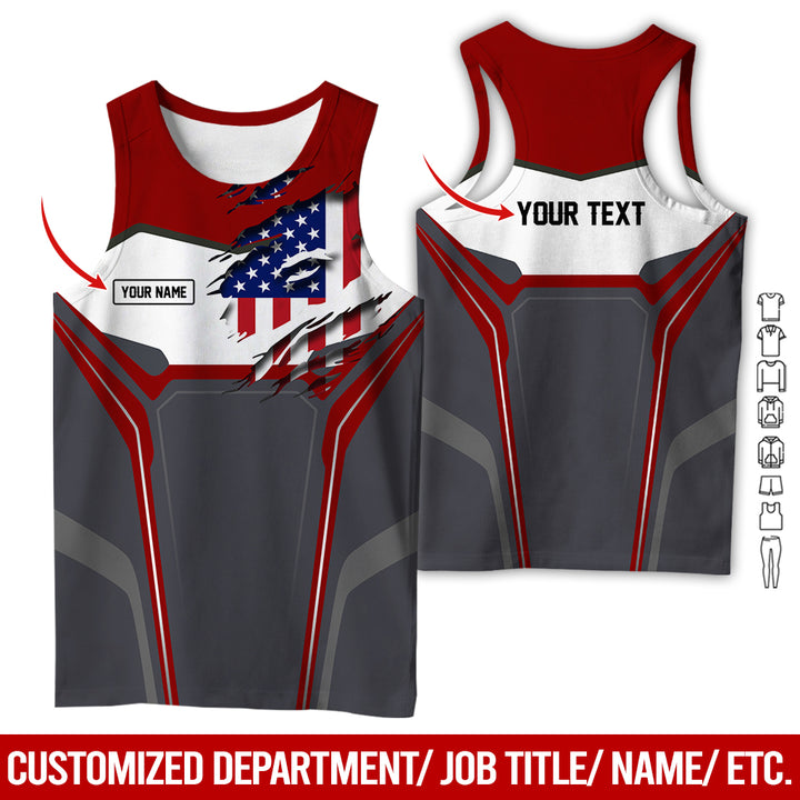 Custom Text Uniform Full Colors All Over Printed Clothes SH947