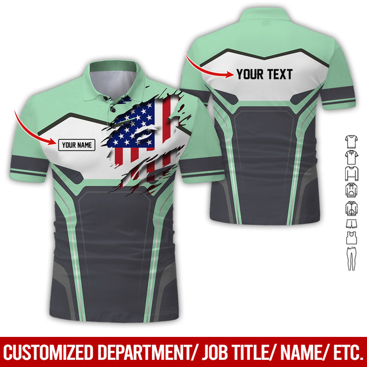 Custom Text Uniform Full Colors All Over Printed Clothes SH947