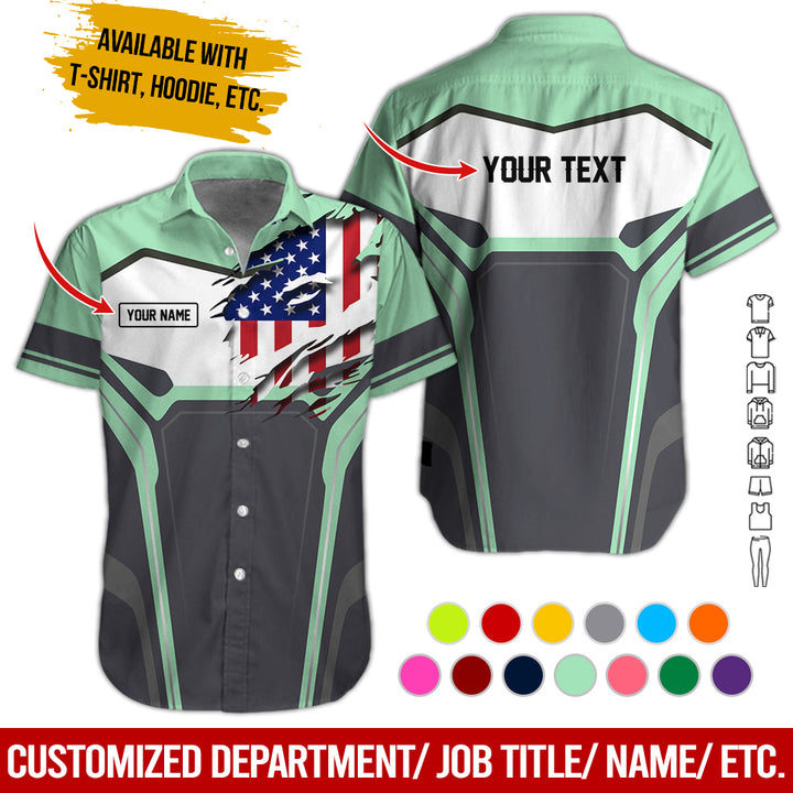 Custom Text Uniform Full Colors All Over Printed Clothes SH947