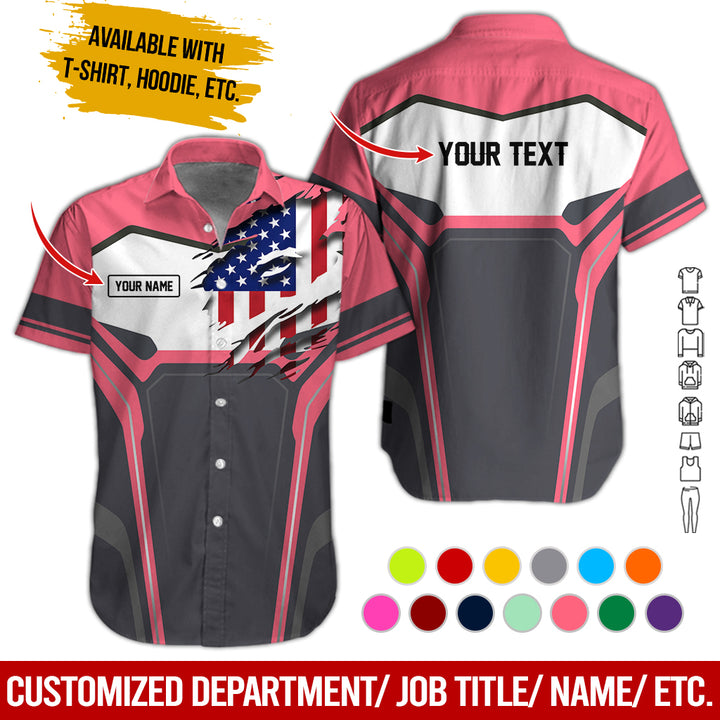 Custom Text Uniform Full Colors All Over Printed Clothes SH947