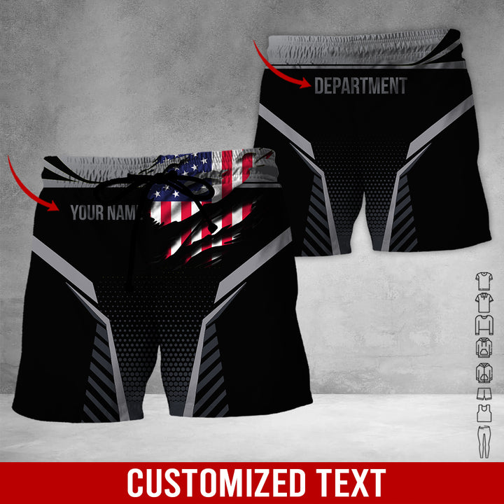 Personalized Name Workwear Style 3D All Over Printed Clothes DV946
