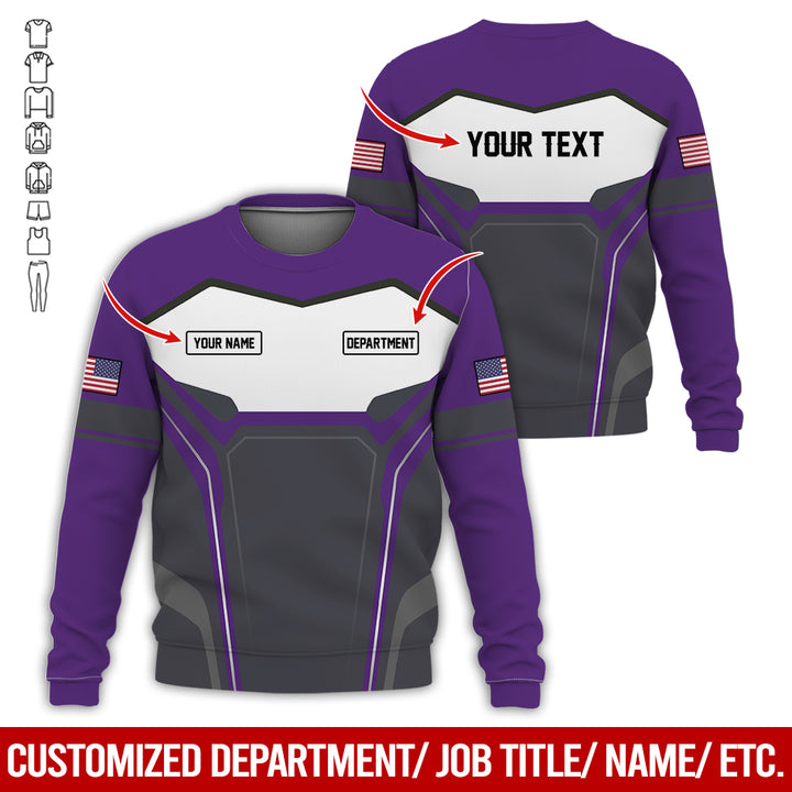 Custom Text Uniform Full Colors All Over Printed Clothes SH986