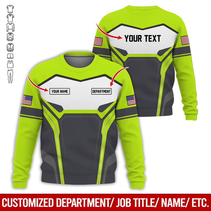 Custom Text Uniform Full Colors All Over Printed Clothes SH986