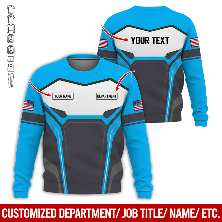 Custom Text Uniform Full Colors All Over Printed Clothes SH986