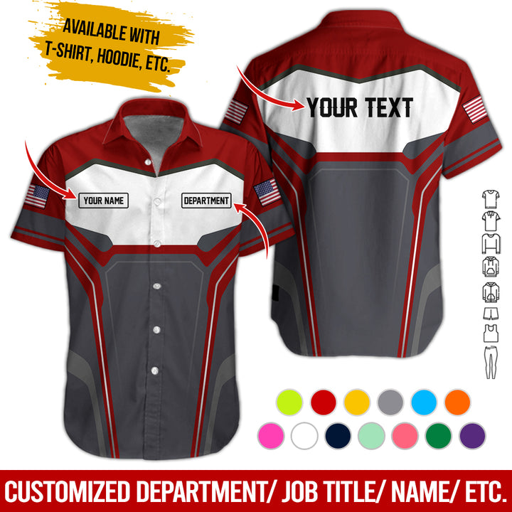 Custom Text Uniform Full Colors All Over Printed Clothes SH986