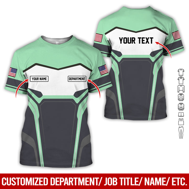 Custom Text Uniform Full Colors All Over Printed Clothes SH986