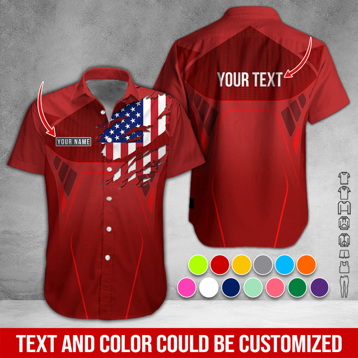 Customized Name And Color Uniform All Over Printed Clothes FA155