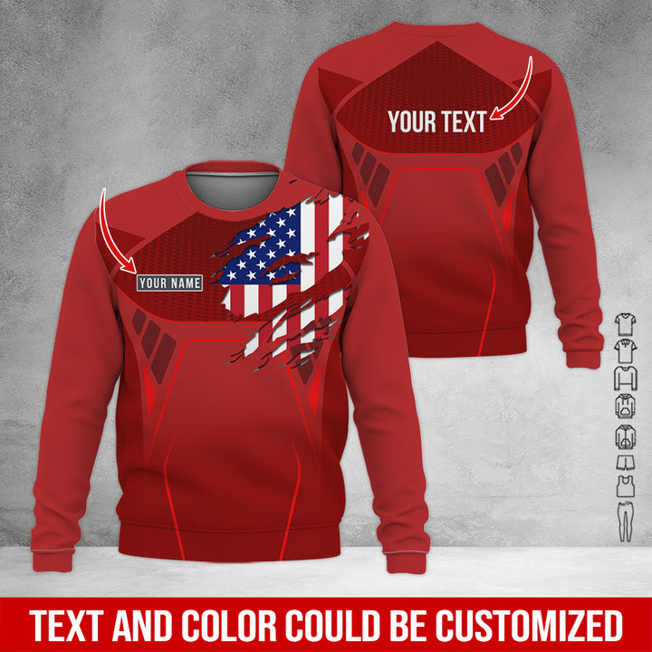 Customized Name And Color Uniform All Over Printed Clothes FA155
