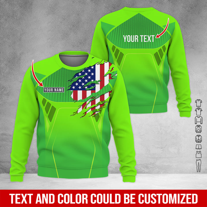 Customized Name And Color Uniform All Over Printed Clothes FA155