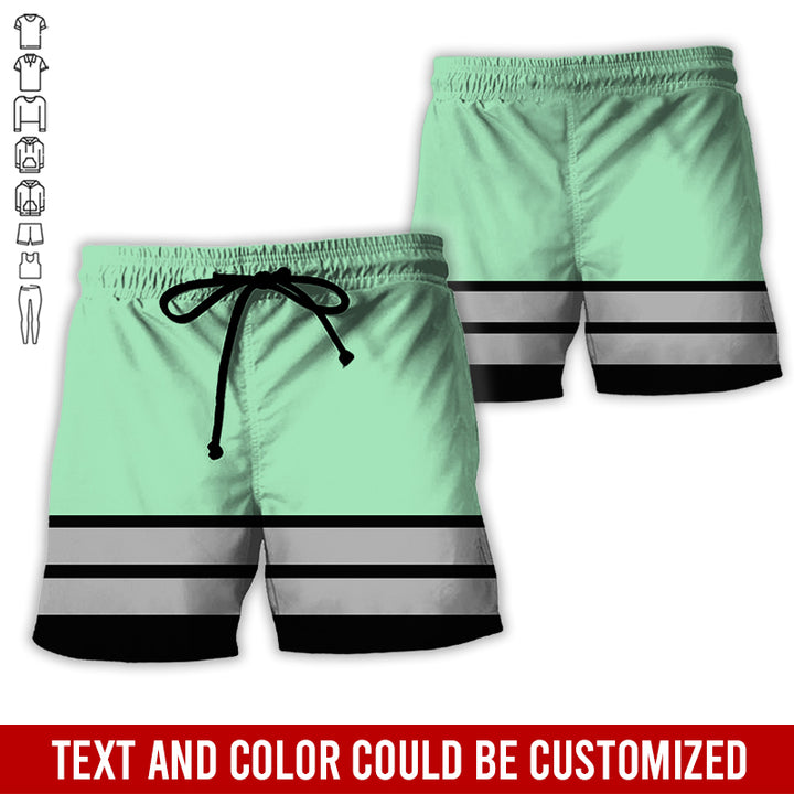Personalized Name Workwear Style All Over Printed Clothes HT264