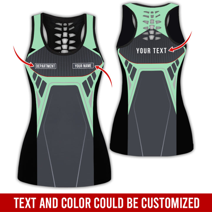Personalized Name Workwear Style All Over Printed Clothes HT264