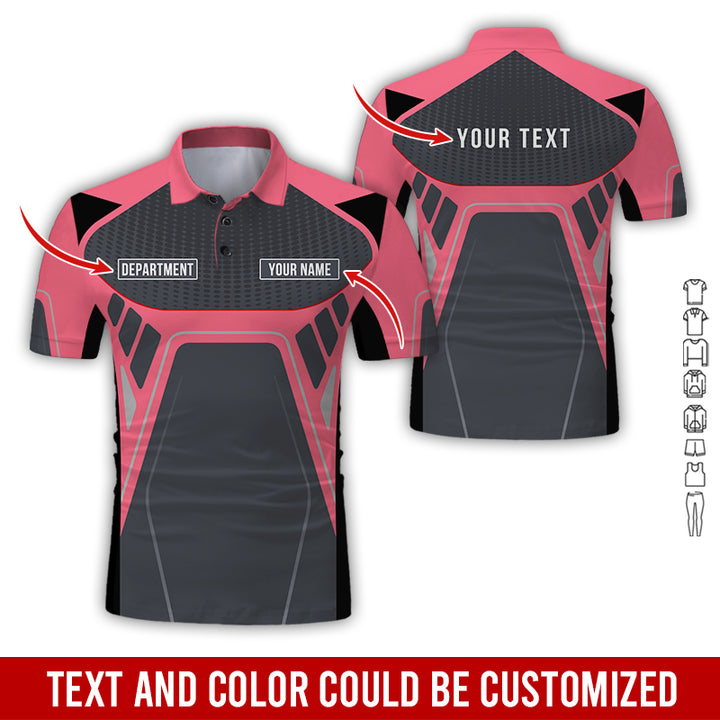 Personalized Name Workwear Style All Over Printed Clothes HT264