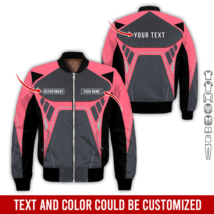 Personalized Name Workwear Style All Over Printed Clothes HT264