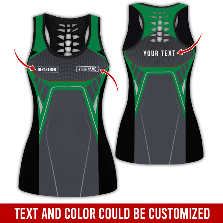 Personalized Name Workwear Style All Over Printed Clothes HT264
