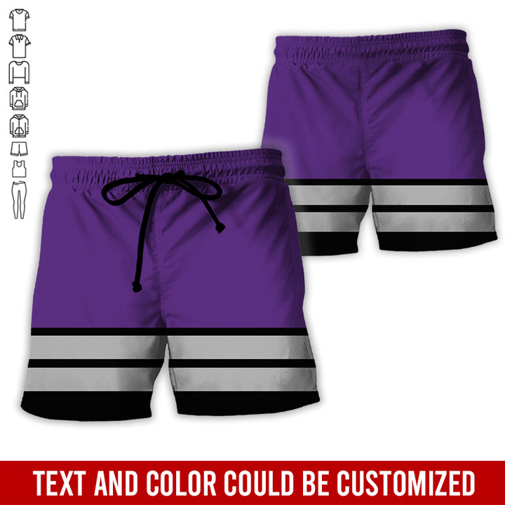 Personalized Name Workwear Style All Over Printed Clothes HT264