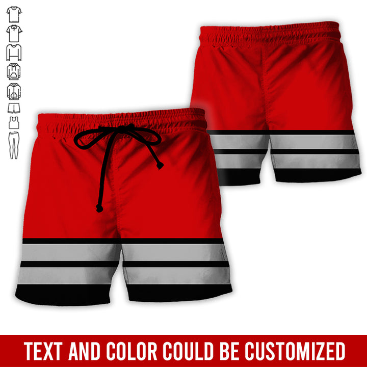 Personalized Name Workwear Style All Over Printed Clothes HT264