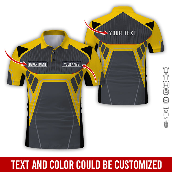Personalized Name Workwear Style All Over Printed Clothes HT264