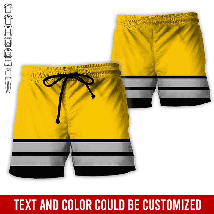 Personalized Name Workwear Style All Over Printed Clothes HT264