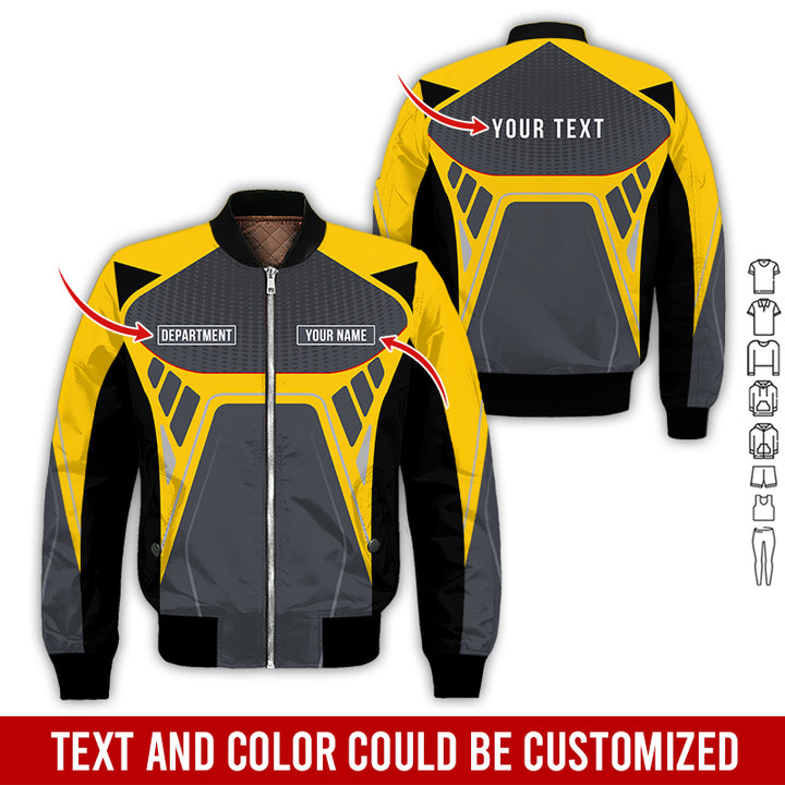 Personalized Name Workwear Style All Over Printed Clothes HT264