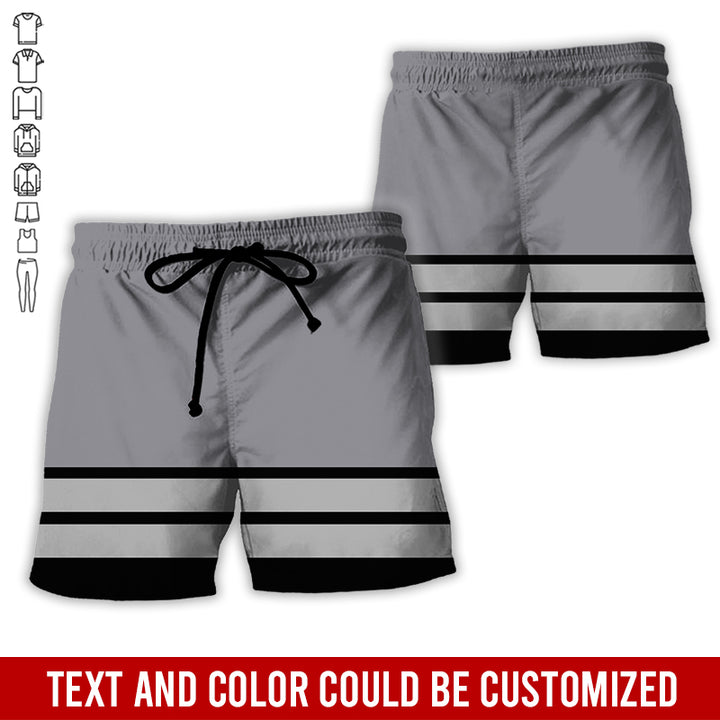 Personalized Name Workwear Style All Over Printed Clothes HT264