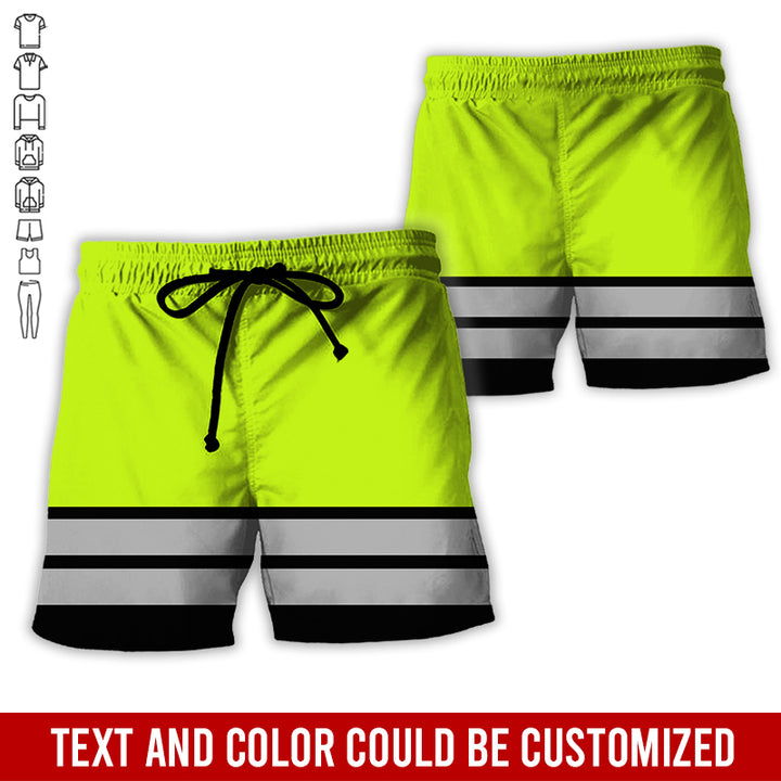 Personalized Name Workwear Style All Over Printed Clothes HT264