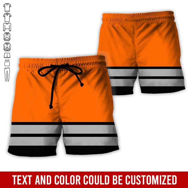 Personalized Name Workwear Style All Over Printed Clothes HT264