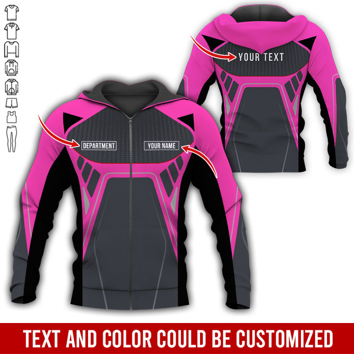 Personalized Name Workwear Style All Over Printed Clothes HT264